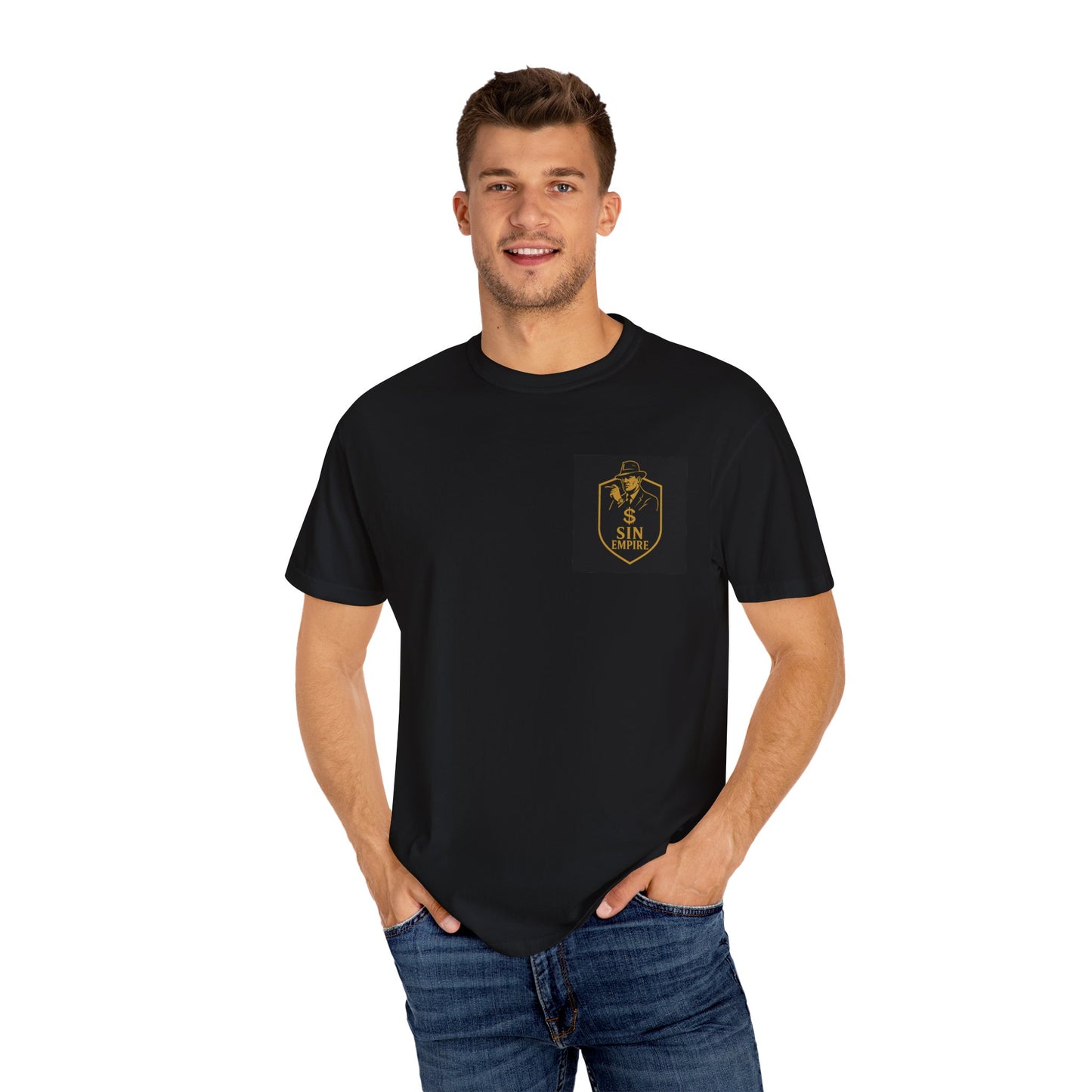 Crypto Boss Unisex Garment-Dyed T-Shirt