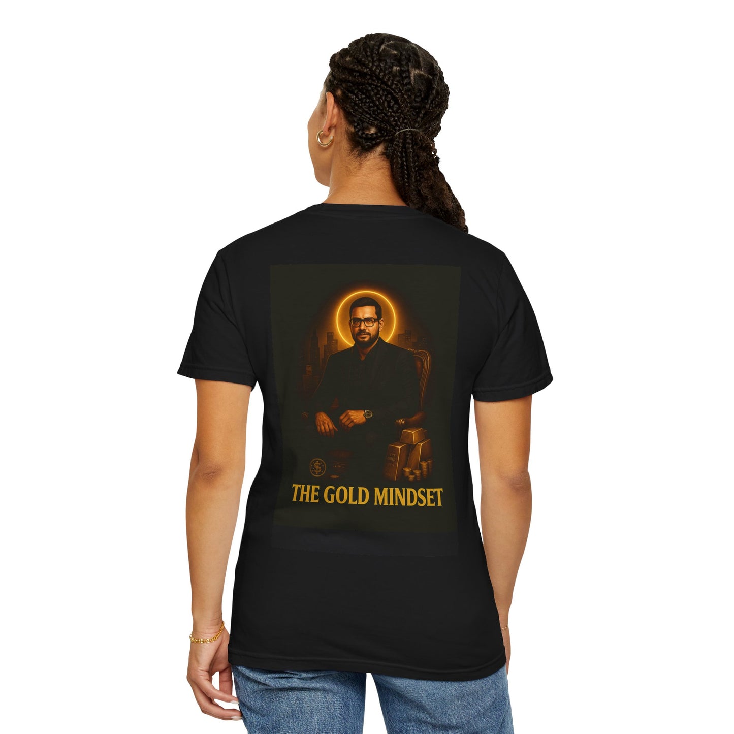 Gold Mindset Unisex Garment-Dyed T-Shirt