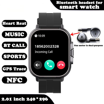 Smartwatch with Earbuds