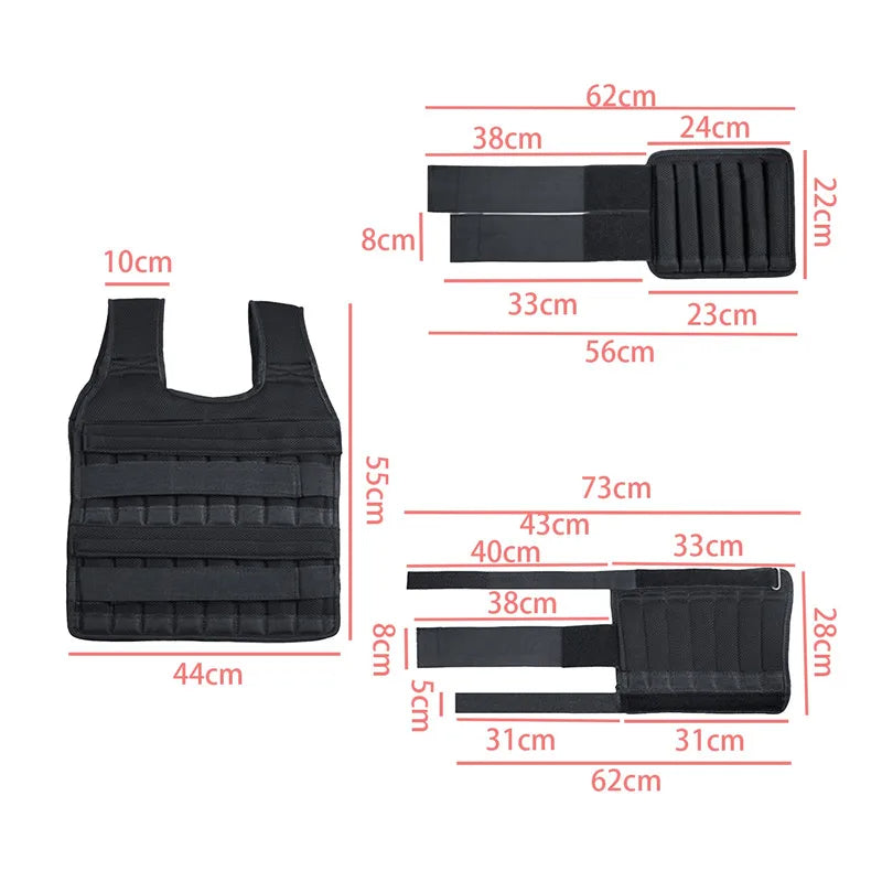 Adjustable Weighted Vest